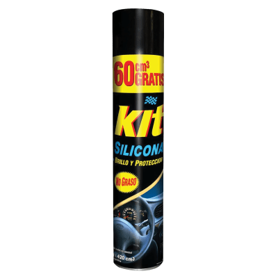 Kit Silicona Brillo y Protección Frasco 420ml