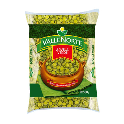 Valle Norte Arveja Verde Bolsa 500gr