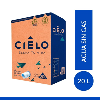 Cielo Agua sin Gas Caja 20lt1