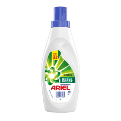 Ariel Detergente Líquido Doble Poder Botella 800ml1
