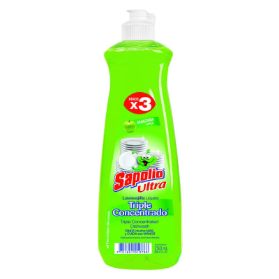 Sapolio Lavavajilla Líquido Manzana 750ml