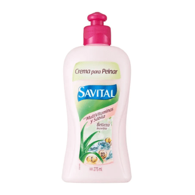 Savital Crema Para Peinar MultiVitaminas & Sábila Frasco 275ml1
