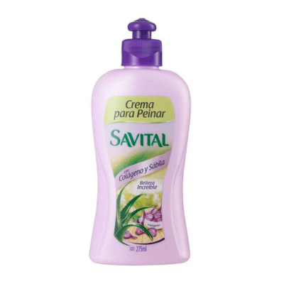 Savital Crema Para Peinar Colágeno y Sábila Frasco 275ml
