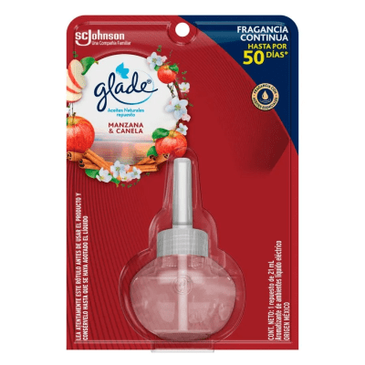 Glade Aceite Natural Manzana y Canela Repuesto 21ml