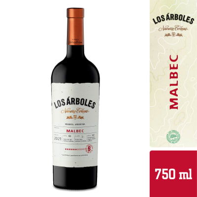 Vino Tinto LOS ÁRBOLES MALBEC
