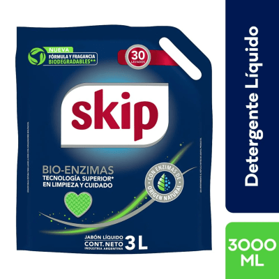 Skip Detergente Líquido Doypack 3lt