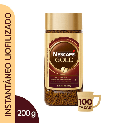 Nescafe Gold Café Instantáneo Frasco 190gr