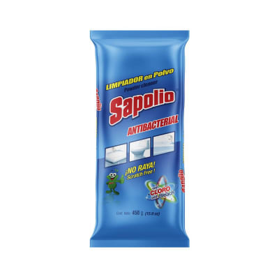 Sapolio Limpiador Antibacterial Baño Bolsa 450gr