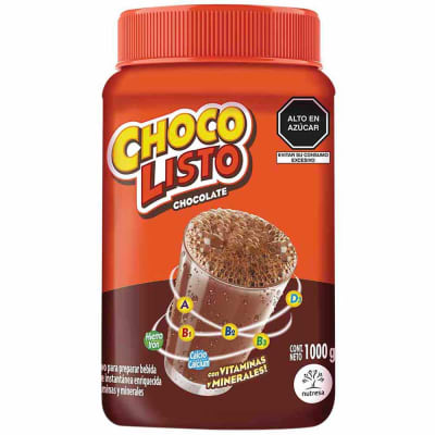 Chocolisto Fortificante Sabor Chocolate Frasco 1kg1