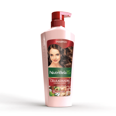 Nutribela 15 Shampoo Células Madre Frasco 400ml
