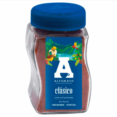 Altomayo Café Clásico Instantáneo Frasco 45gr1