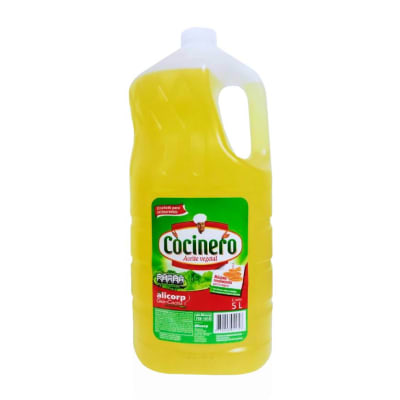 Cocinero Aceite Vegetal Galón 5lt