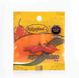 Rikosfoods Ají Amarillo Sobre 38gr