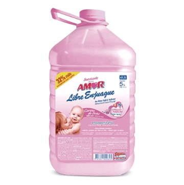 Amor Libre Enjuague Cariño de Bebé Galón 5lt1