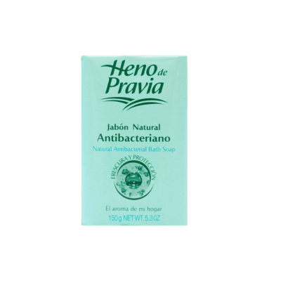 Heno de Pravia Jabón Antibacteriano Barra 150gr