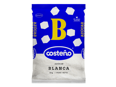 Costeño Azúcar Blanca Bolsa 2kg1