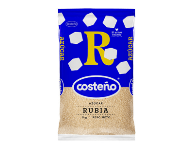 Costeño Azúcar Rubia Bolsa 1kg1