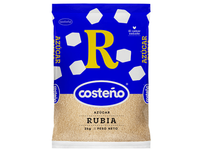 Costeño Azúcar Rubia Bolsa 2kg