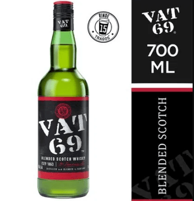 Whisky VAT 69 Clásico Botella 700ml1