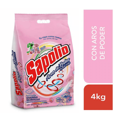 Sapolio Detergente Polvo Bebé Bolsa Bolsa 4kg1