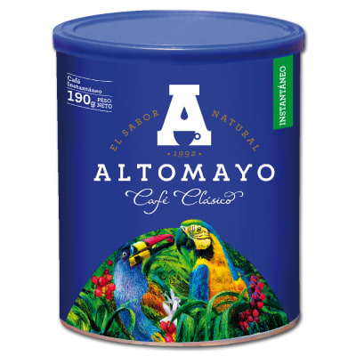 Altomayo Café Clásico Instantáneo Lata 190gr