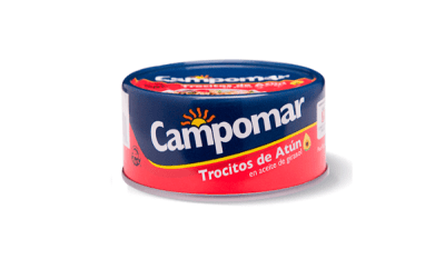 Campomar Trocitos de Atún en Aceite Vegetal Lata 150gr