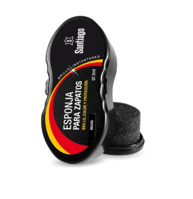 Esponja para Zapatos Santiago Negro1