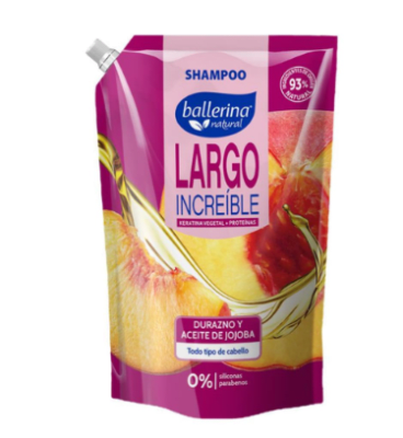 Ballerina Shampoo Largo increible