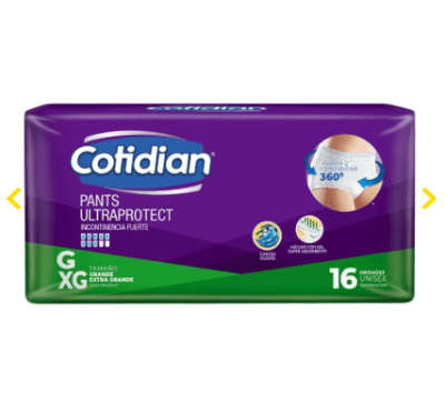 Cotidian Pants Ultraprotect Talla G/XG Bolsa 16und