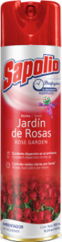 Sapolio Ambientador Jardín de Rosas Frasco 360ml