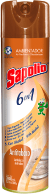 Sapolio Ambientador Antitabaco Frasco 360ml