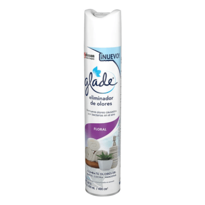 Desinfectante Glade Eliminador De Olores Floral 400ml