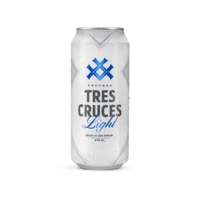 Tres Cruces Cerveza Light Lata 473ml