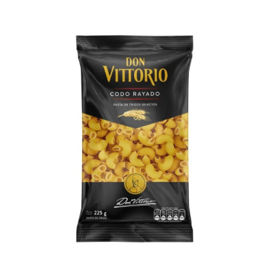 Don Vittorio Fideo Codo Rayado Bolsa 250gr