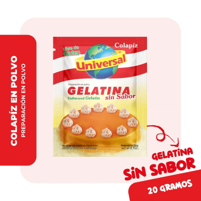 Universal Colapiz sin Sabor Sobre 20gr1