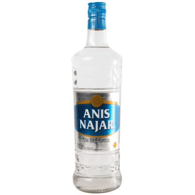 Anís Najar Azul Semi Dulce Botella 750 ml1