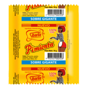 Sibarita Pimienta Sobre Gigante 10gr1