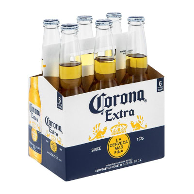 Corona Cerveza Extra Botella 330ml Pack 6und1