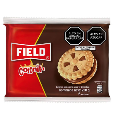 Field Galleta Coronita Chocolate Pack 6und