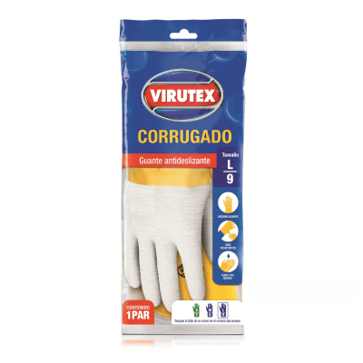 Virutex Guantes Corrugado Talla L