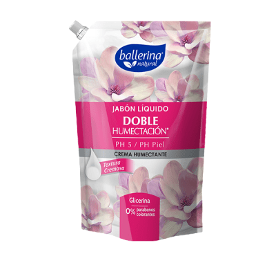 Ballerina Jabón Líquido Crema Humectante Doypack 750ml1