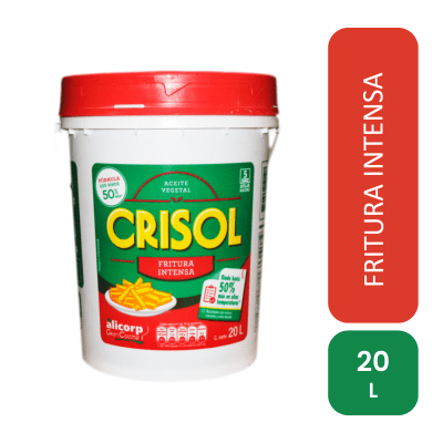 Crisol Aceite Fritura Intensa Balde 20lt