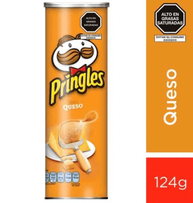 Pringles Papas Sabor a Queso Lata 109gr