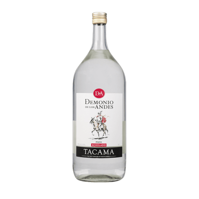 Pisco TACAMA Demonio de los Andes Acholado Botella 2 LT