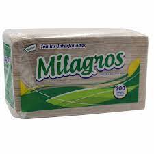 Milagros Toallas Interfoliadas Ecológico X 200und1