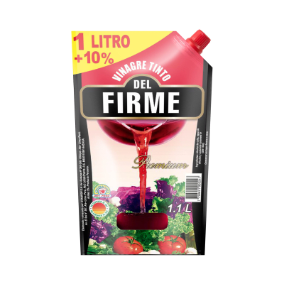 Del Firme Vinagre Tinto Doypack 1.1lt