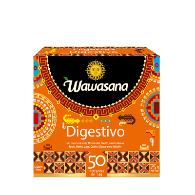 Wawasana Digestivo Filtrante Caja 50und