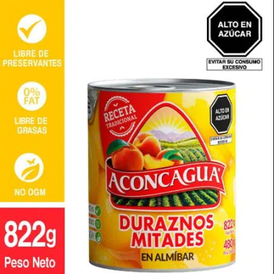 Aconcagua Cocktail de Frutas en Almibar 822g1