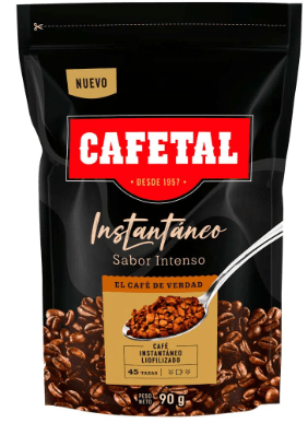 Cafetal Café Gourmet Instantáneo Doypack 90gr