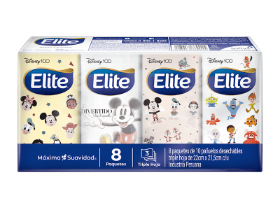 Elite Pañuelitos Disney Pack X 8und1